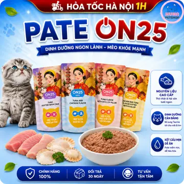 Pate Cho Mèo Mọi Lứa Tuổi On25 80g