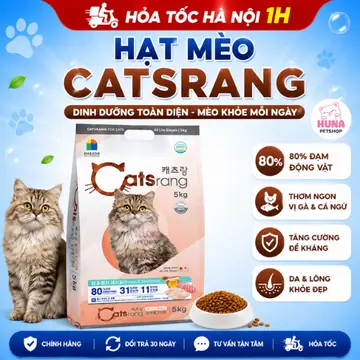 Hạt Khô Cho Mèo Catsrang All Life Stage Túi 3kg