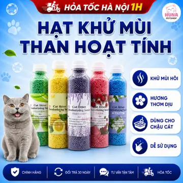 Hạt khử mùi cát mèo khử mùi hôi cát mèo