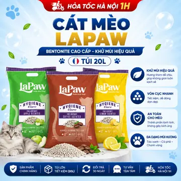 Cát Vệ Sinh Cho Mèo LaPaw 20L